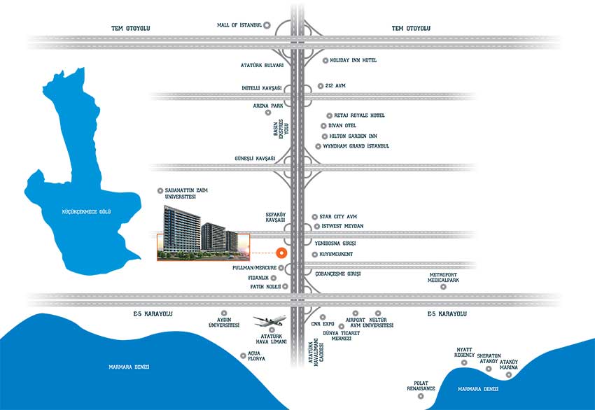 Istanbul Apartments With Sea View  19