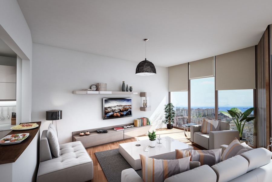 Seaview Apartments In Istanbul For Sale 15