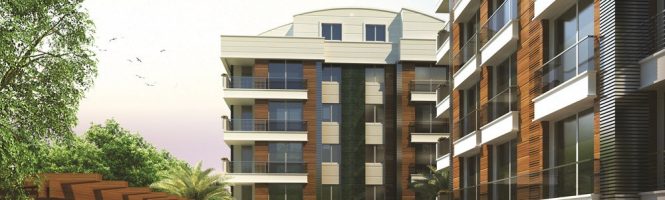 Antalya Real Estate with Mountain View close to Shops Cafes and Beach