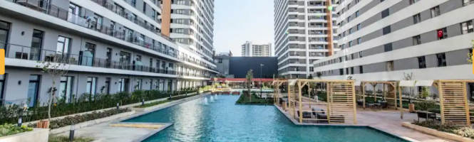 Istanbul Turkey Investment Property surounded by Malls in front the main Metro line to Taksim