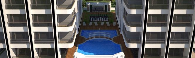 Apartment for Sale Antalya ultra modern Seaside compound offer