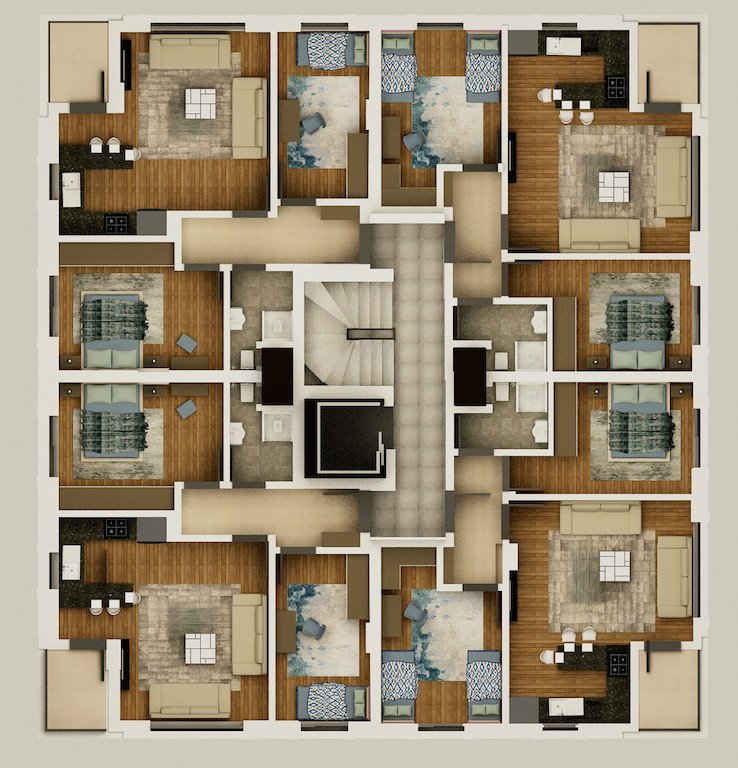 New Apartment inside Lara Antalya 15