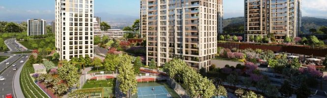 Modern apartment in Basaksehir for sale