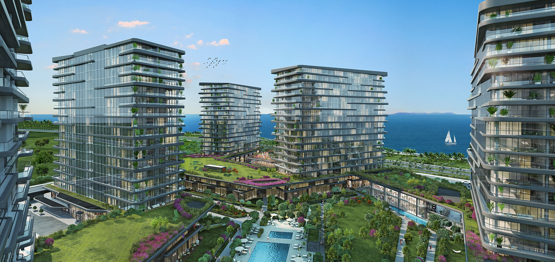 Seafront Apartments for sale in Istanbul 1