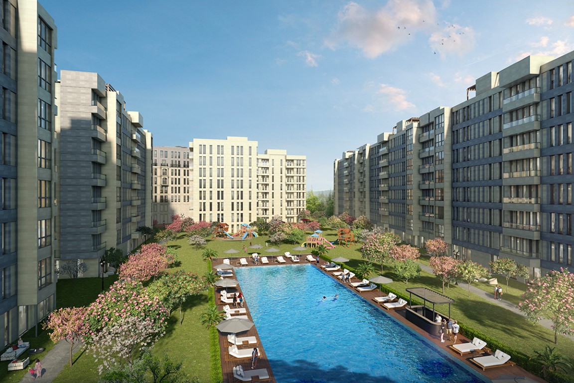 Convenient Apartments for sale in Bahcesehir 15