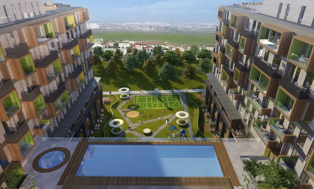 Modern Design Apartments in Avcilar 15