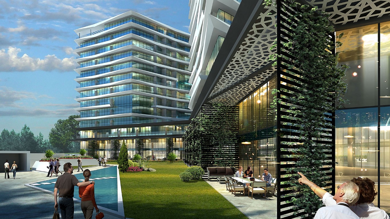 Modern Design Apartments in Yenibosna Istanbul 18