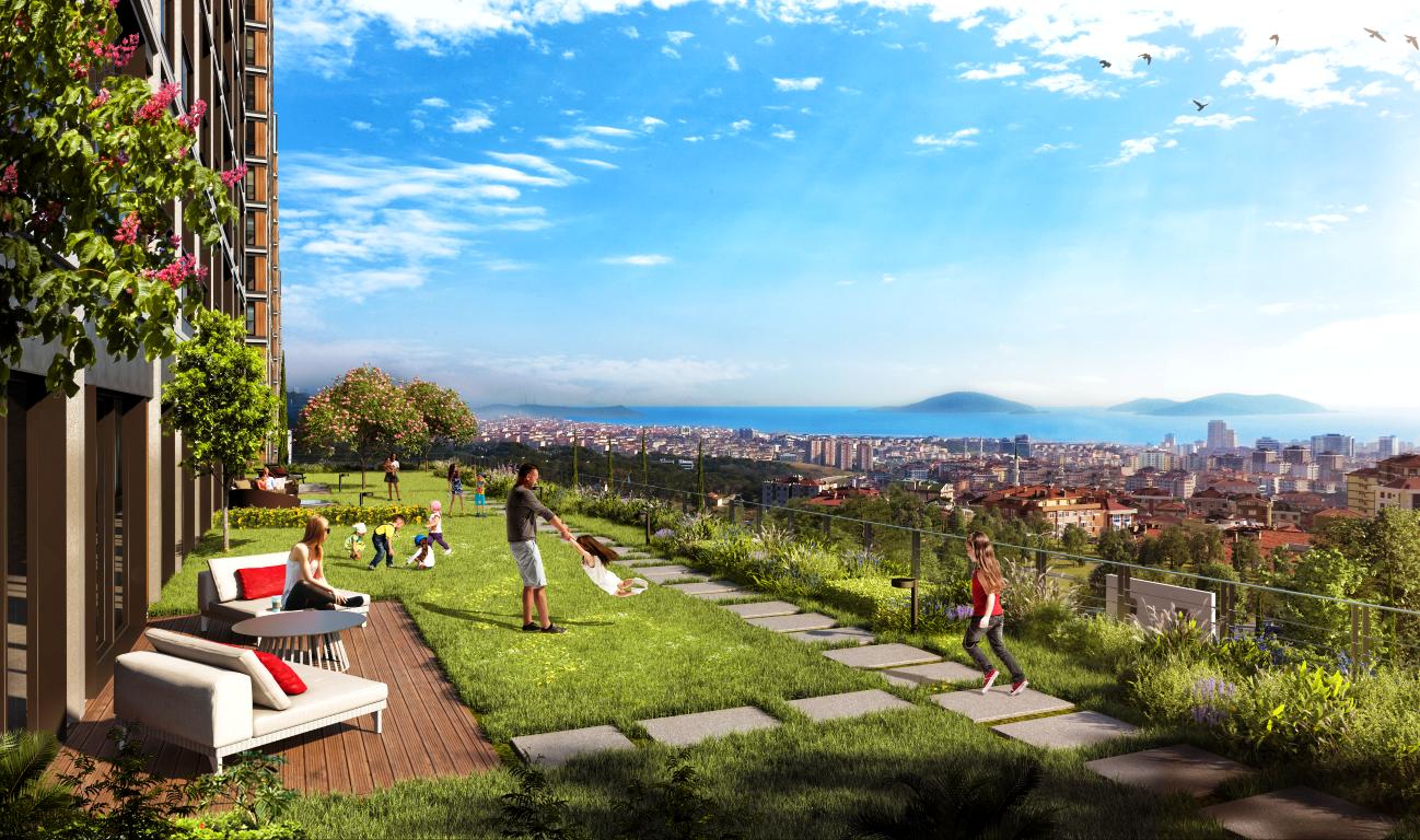 Properties in a Residential area in Maltepe 4