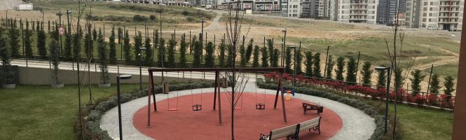Residential Area Surrounded by Green Landscapes in Başakşehir
