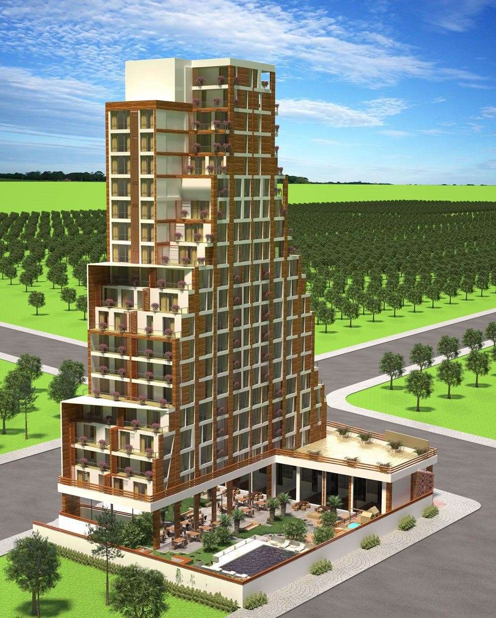 7-Star Hotel Concept Apartments In Bahcesehir 15