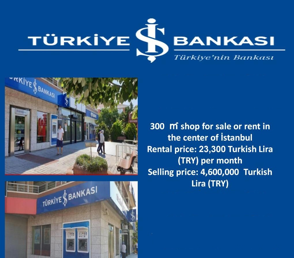 Shop For Sale With ISBANK As Tenant In Istanbul 2