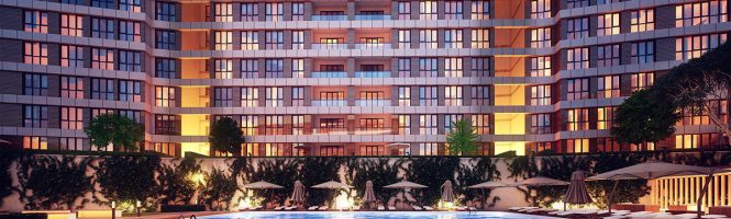 Luxurirous Apartment for sale in Istanbul with Forest View