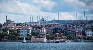 Istanbul’s High-Rise Areas With Seascape