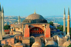 Mosque Of Hagia Sophia In Istanbul 3
