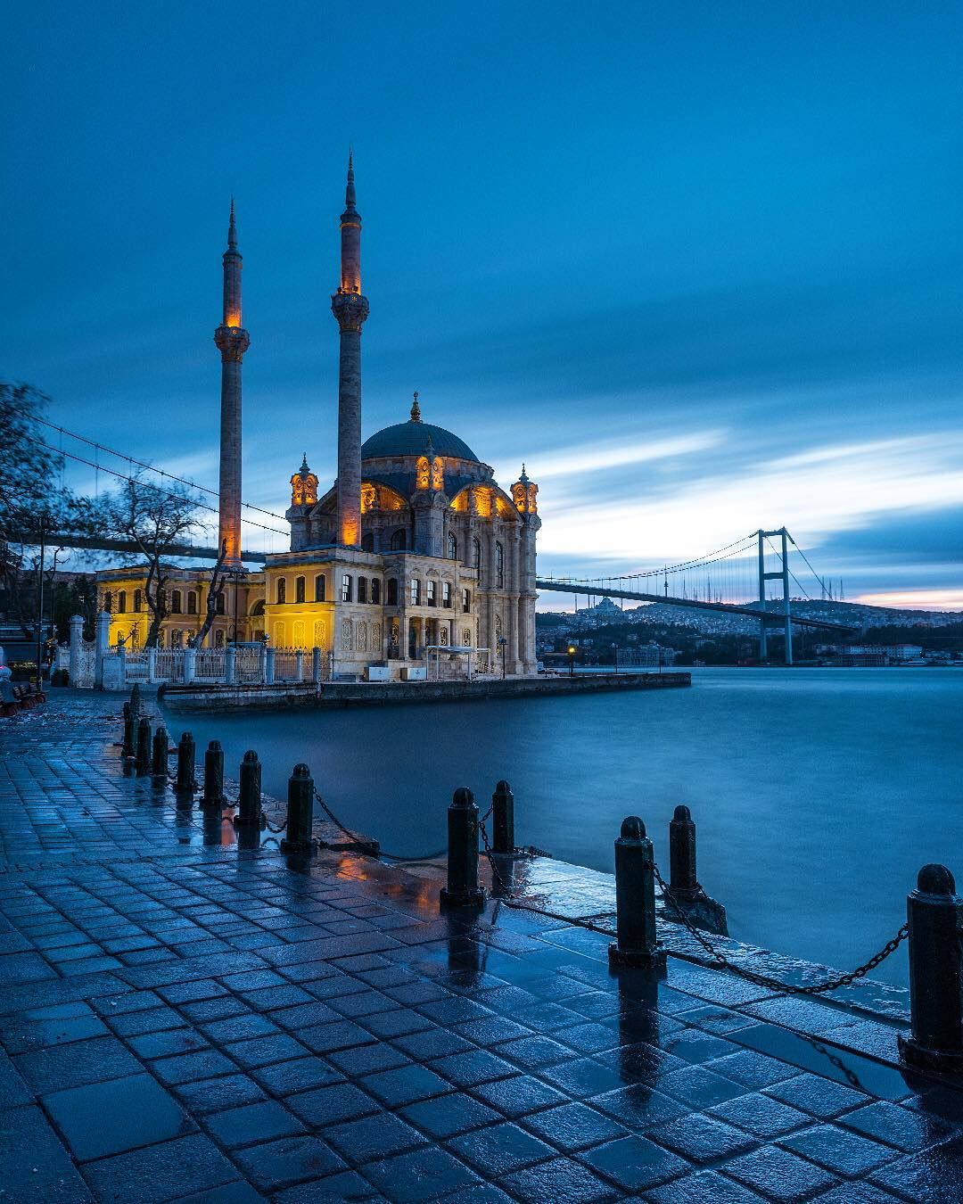 Ortakoy Mosque In Istanbul