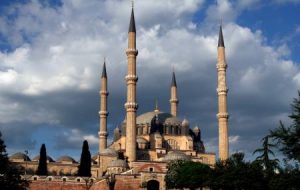 Selimiye Mosque In Edirne