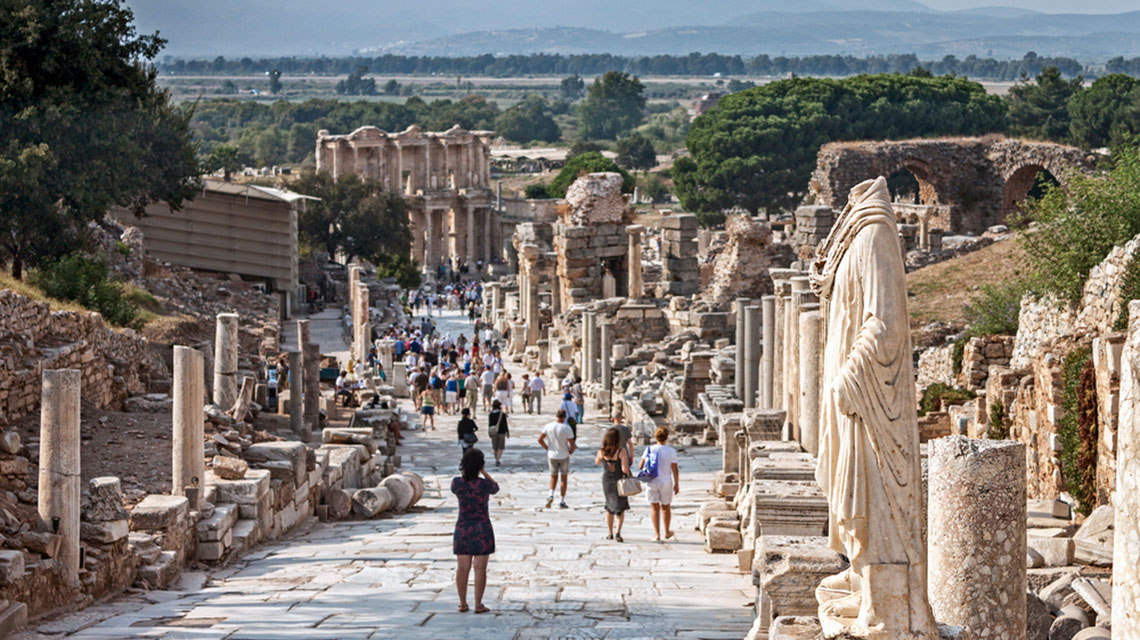 The Ancient City Of Ephesus