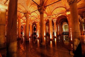 Underground Basilica Cistern Of Old Istanbul