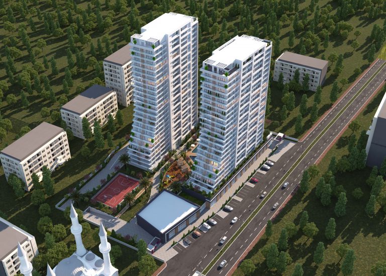 family apartment istanbul for sale in Istanbul a modern compound with social amenities and markets underneath