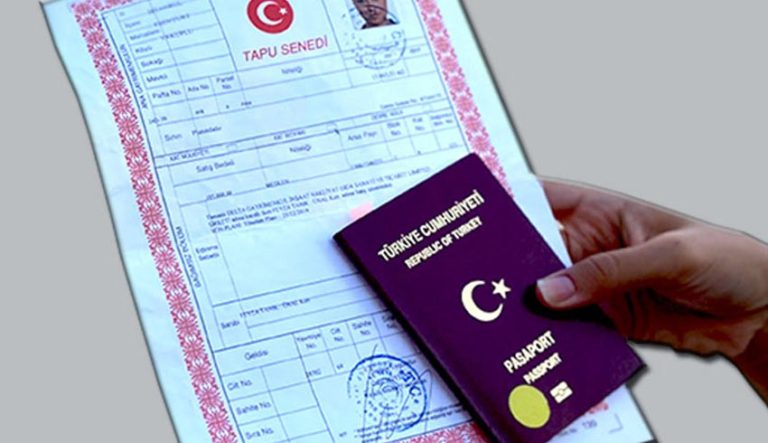 Turkish passport and TAPU title deed documents required for Turkish citizenship by investment