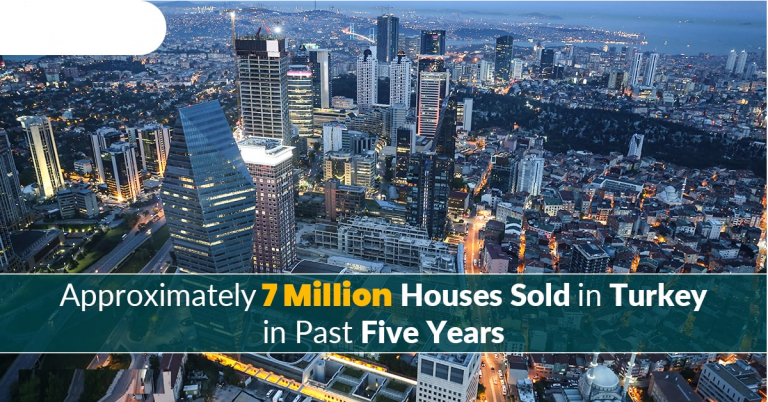 Approximately 7 Million Houses Sold in Turkey in Past Five Years