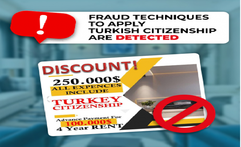 Fraud Techniques to Apply Turkish Citizenship are Detected