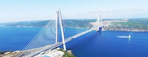 Grand Opening of the Third Bridge over Bosphorus, Istanbul, Turkey