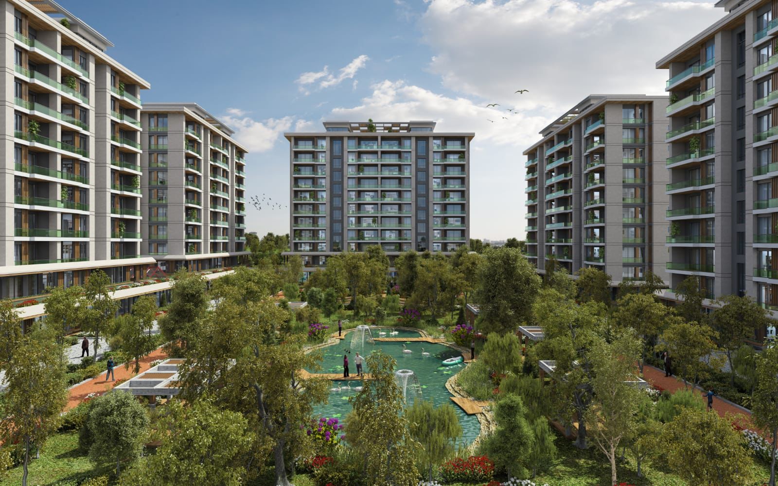 Sea View Apartments for Sale in Beylikduzu 5