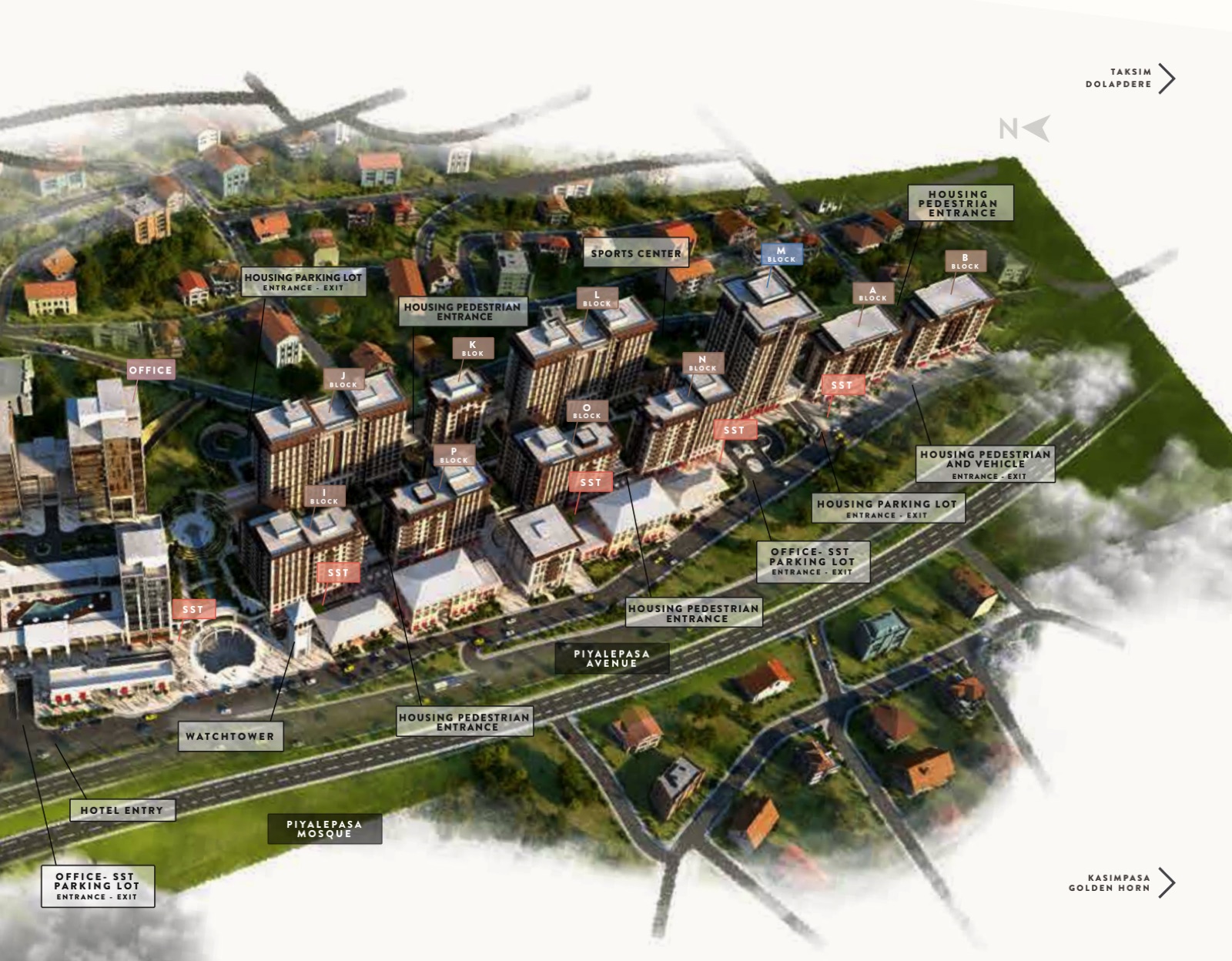 Ready Apartments for Sale in Taksim 3