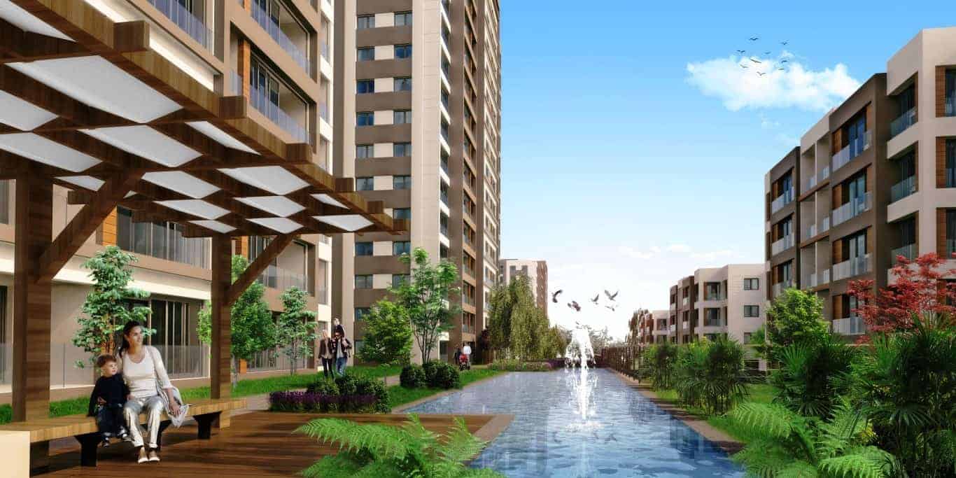 Apartments In Beylikduzu With Garden 6