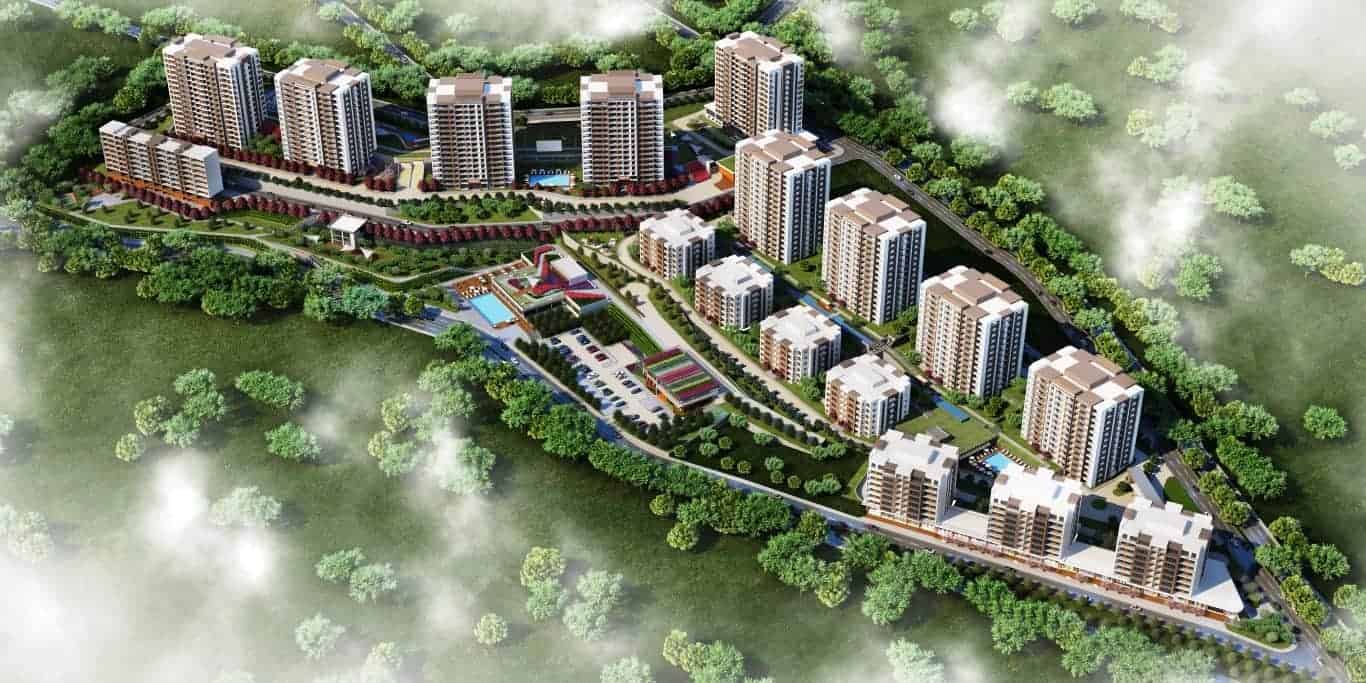 Apartments In Beylikduzu With Garden 8