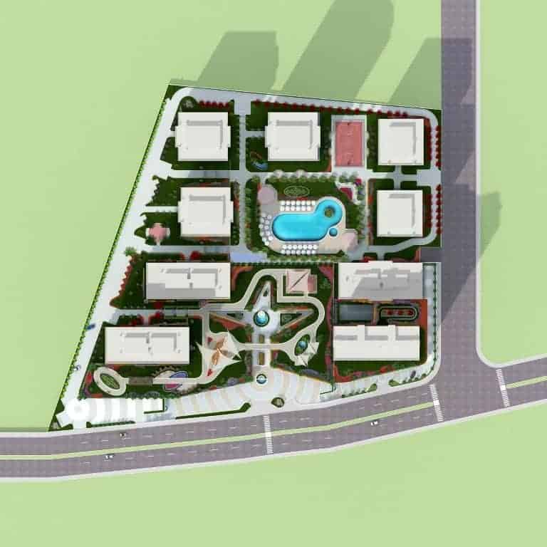 Cheap Apartments In Bahcesehir 300m to the huge Akbati Mall 6