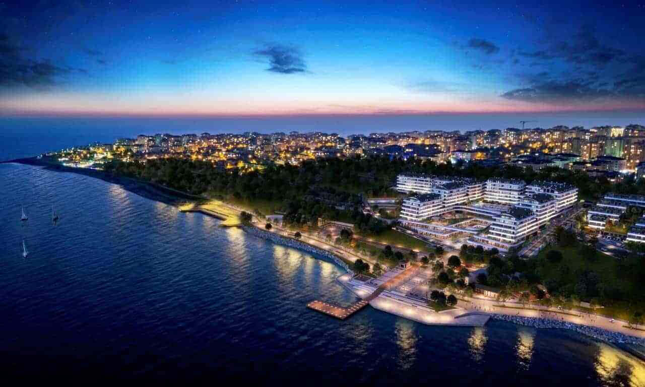Sea View Apartment For Sale In Buyukcekmece