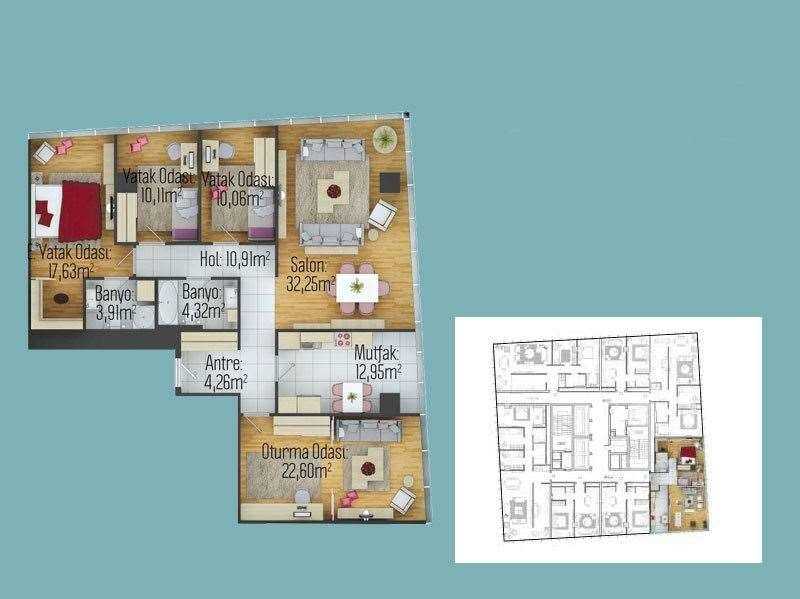 Island and Sea View Apartments In Kartal 10