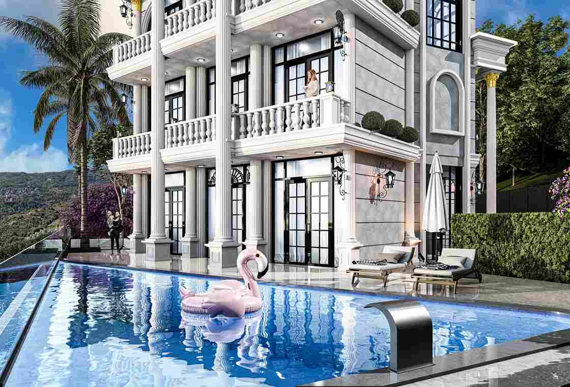 Luxury City View Villa in Antalya 10