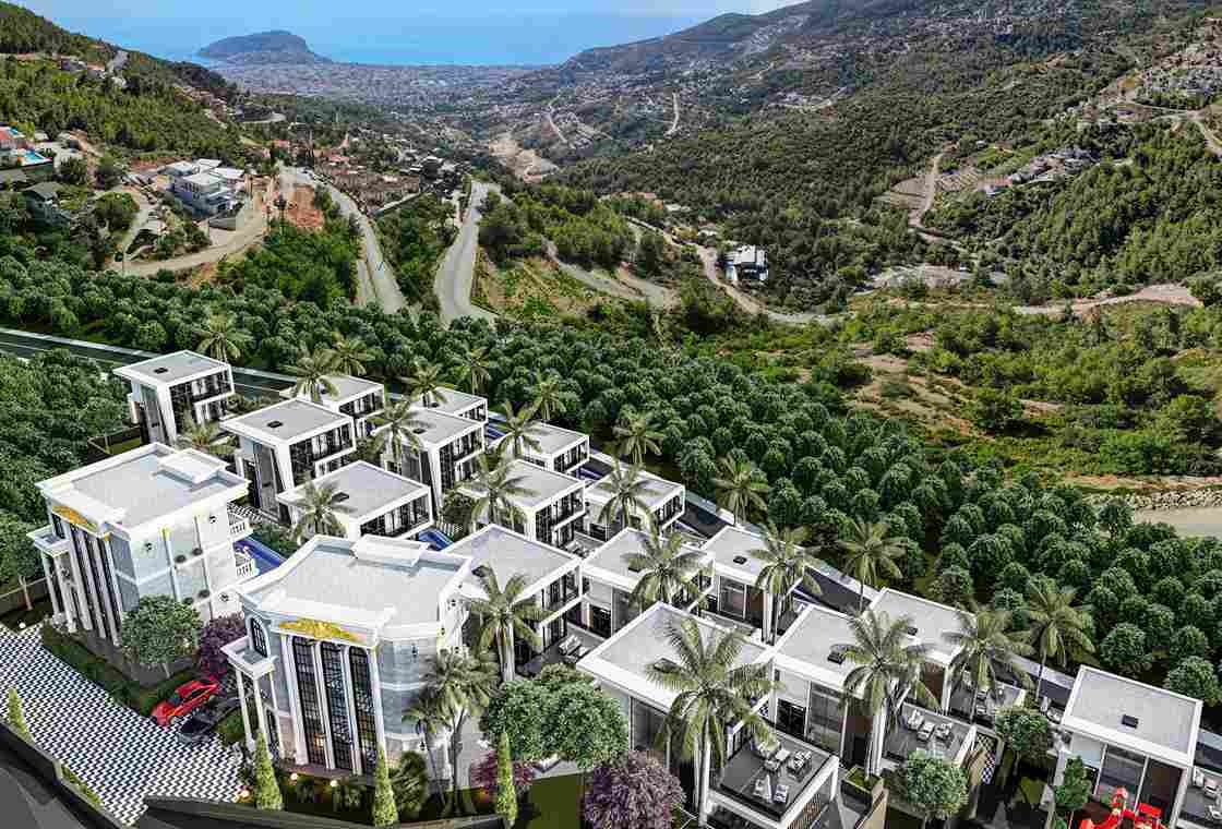 Luxury City View Villa in Antalya 11