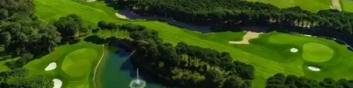 Belek golf resort aerial view — luxury property for sale in Turkey