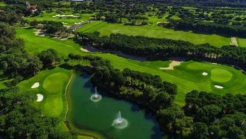 Belek golf resort aerial view — luxury property for sale in Turkey